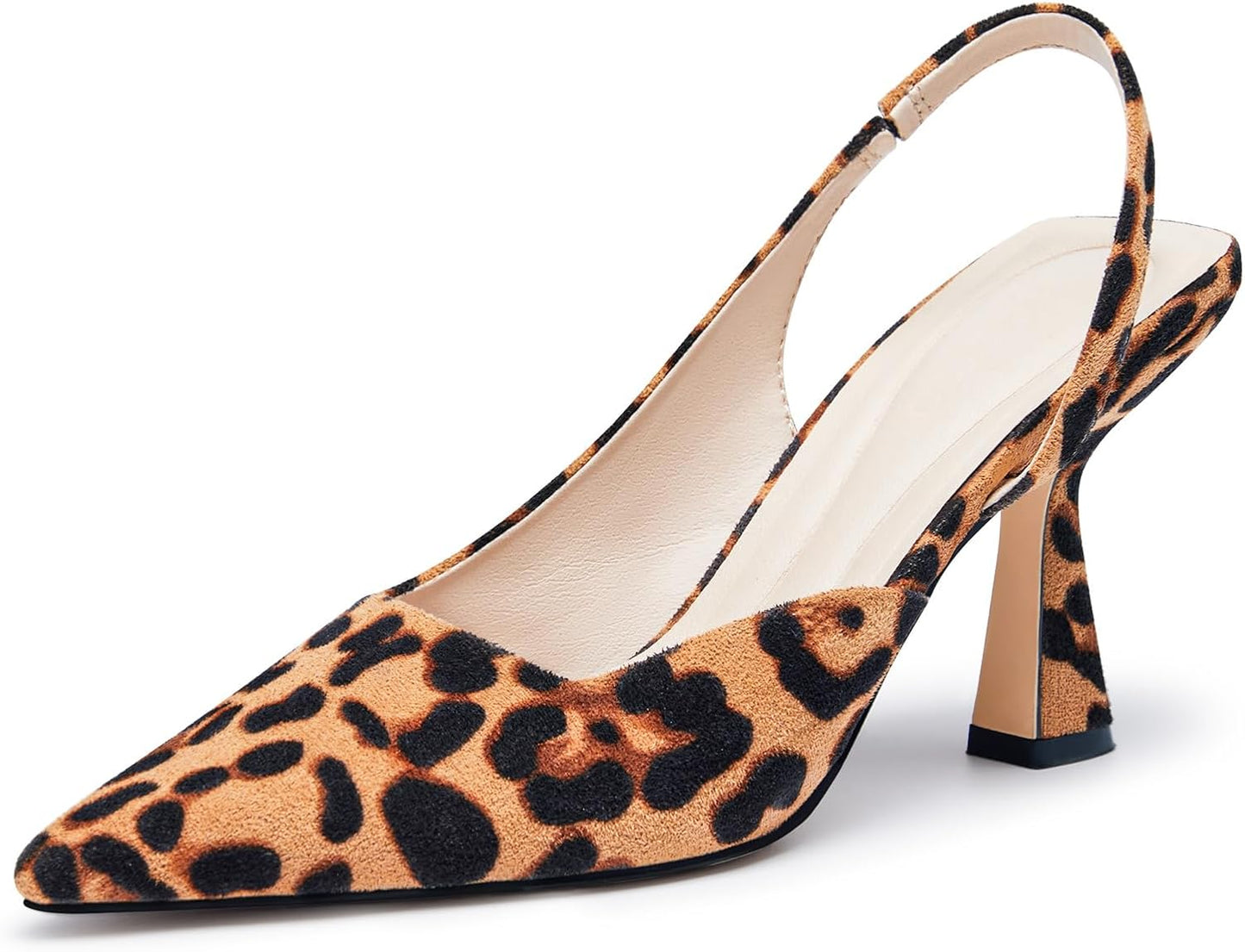 Coutgo Womens Slingback Stiletto High Heels for Every Occasion