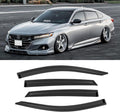 Window Rain Guards for Honda Accord 2018-2023 - Tape-On Vent Visors