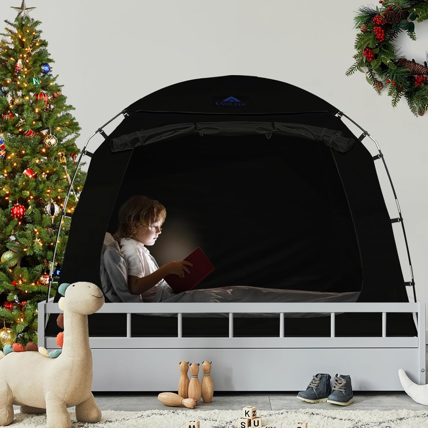 Calming Blackout Bed Tent for Autism Kids