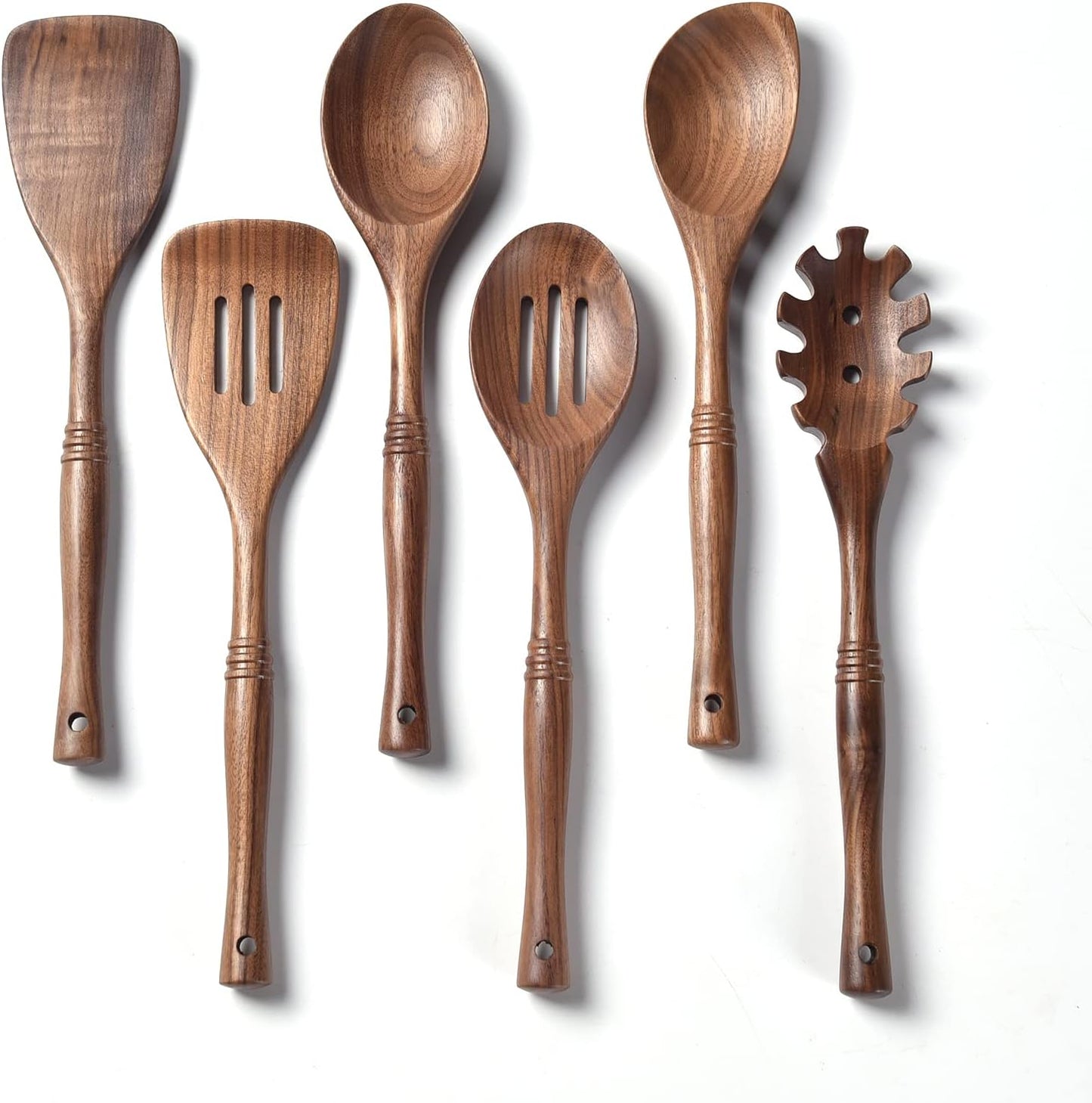 Gudamaye 12 inch Black Walnut Wooden Utensils Set Review