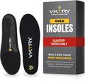 VKTRY Gold Performance Insoles for Cleated Shoes - Carbon Fiber