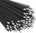 Metal Zip Ties black 100pcs 11.8 in 304 Stainless Steel Epoxy Coated