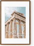 16x24 Poster Frame Solid Oak Wood 16 x 24 Picture Frame - Elegant