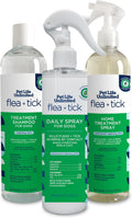 Natural Flea and Tick 3-Step Kit - Plant-Based Protection for Dogs