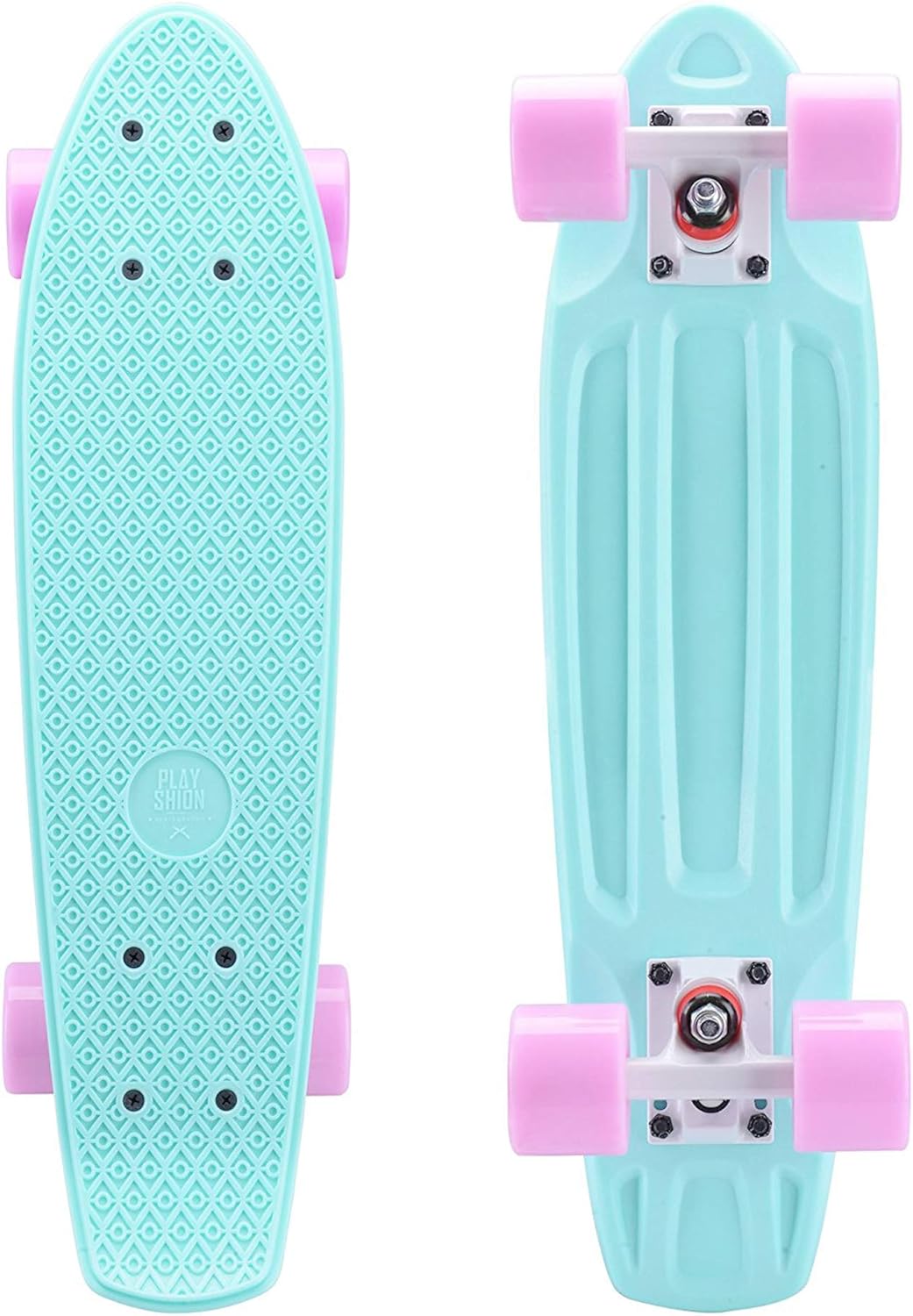 Mini Cruiser Skateboard for Kids and Beginners - 22 Inch Fun