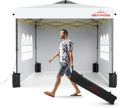10x10 Pop Up Canopy with Sidewalls - Easy Up Event Tent