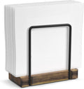 Rustic Wood Napkin Holder - Wican