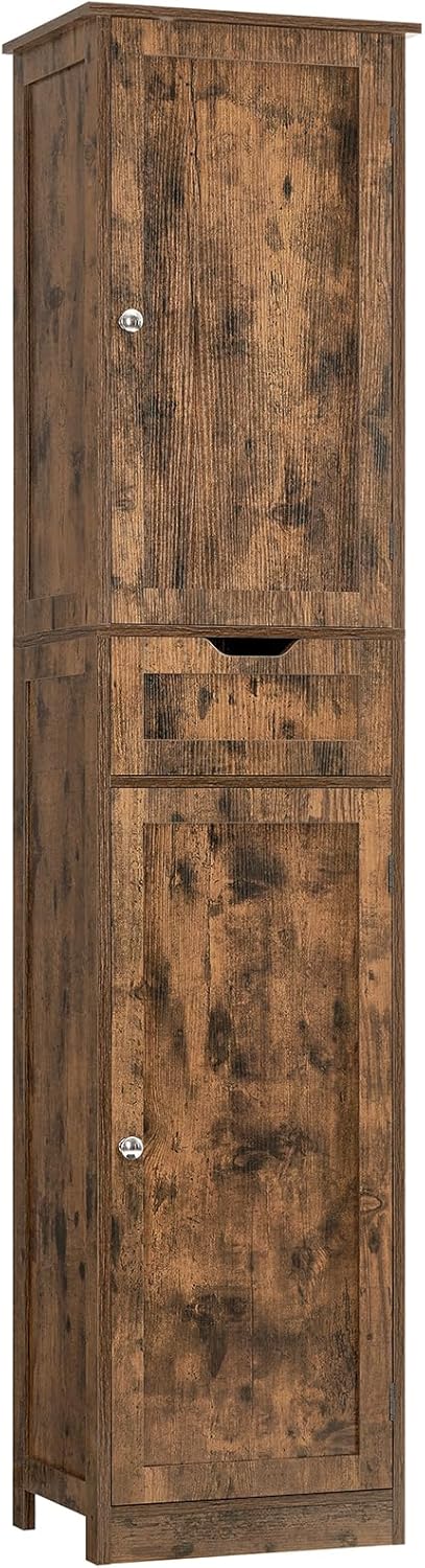 Iwell 67 Tall Storage Cabinet for Narrow Spaces and Versatile Use