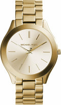 Michael Kors Women's Slim Runway Three-Hand Stainless Steel Quartz