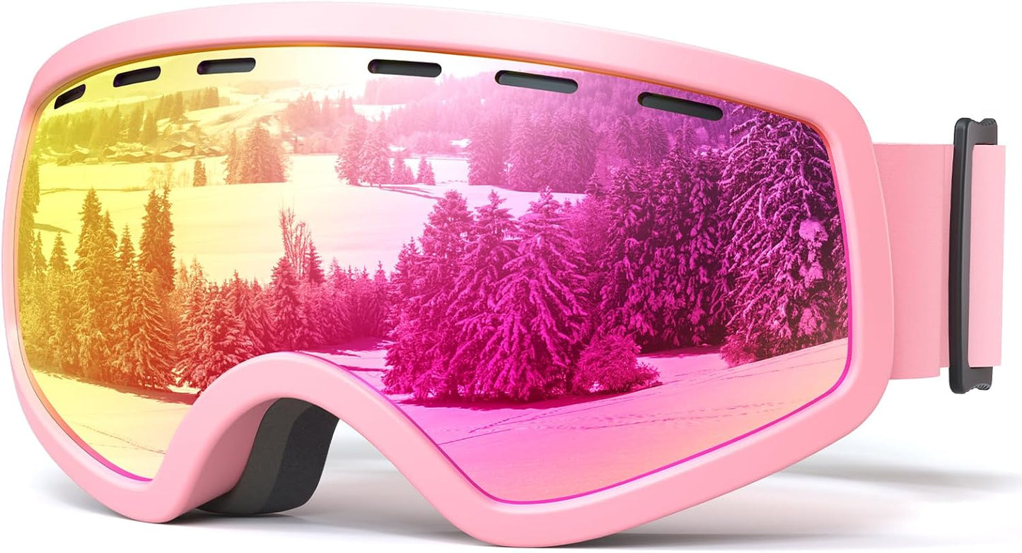 ZMLM Kids Ski Goggles: UV Protection for Winter Fun!