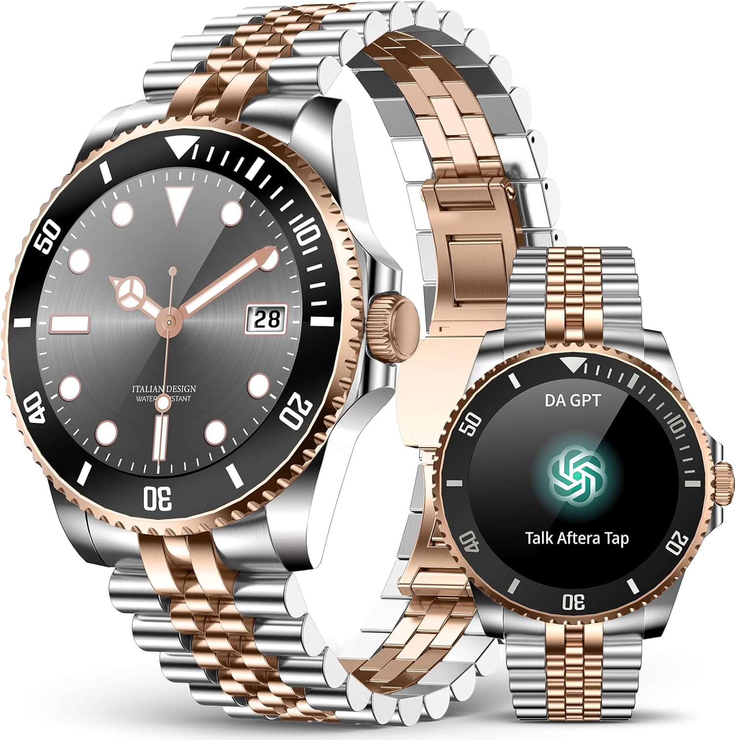 2025 DA GPT Smart Watch with Bluetooth Call and AMOLED Display