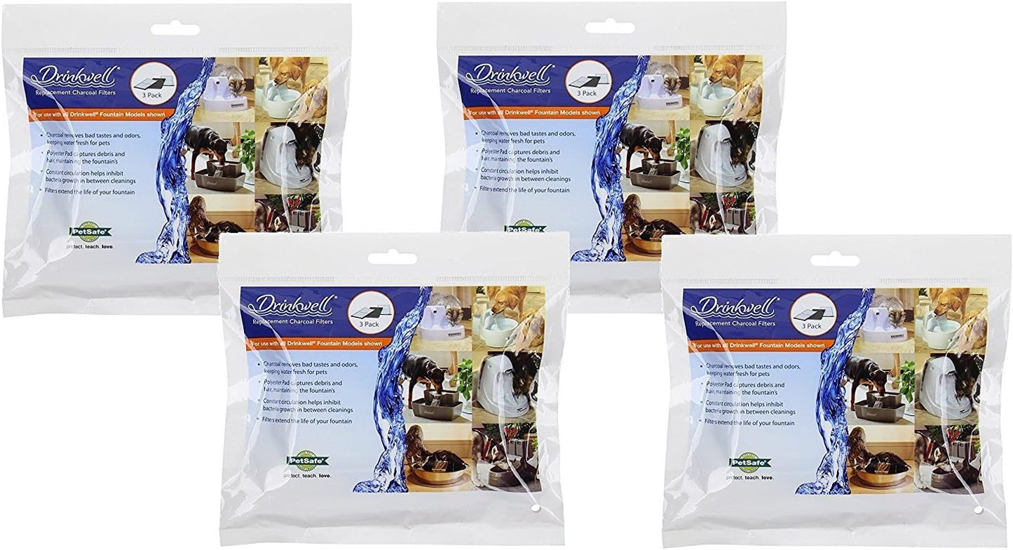 PetSafe Drinkwell Carbon Replacement Filters for Pet Fountains