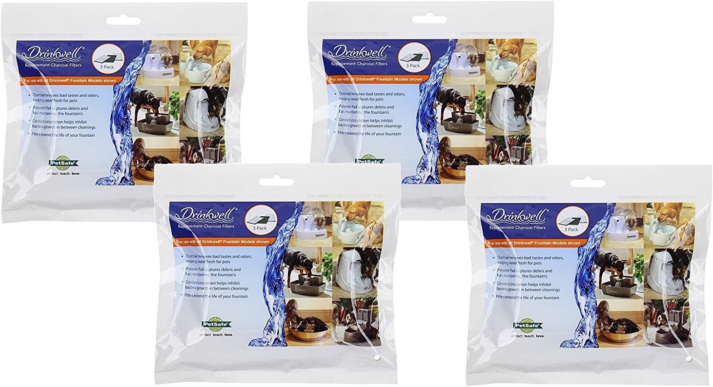 PetSafe Drinkwell Carbon Replacement Filters for Pet Fountains