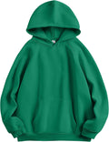Women Oversized Fleece Hoodie Pullover Sweatshirt - Comfy Fall Staple