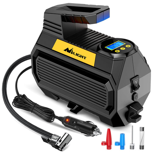 Nilight Portable Air Pump | 150PSI Tire Inflator
