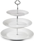 Klikel 3 Tiered Serving Stand - Elegant Round Tiered Dessert Stand