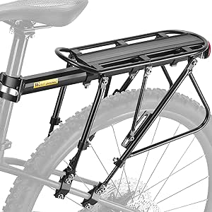 West Biking Bike Carrier Rack with 310 LB Capacity for All Bikes