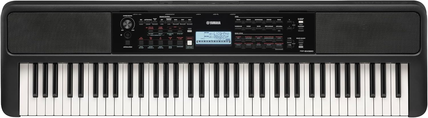 Yamaha PSR-EW320 76 Touch Sensitive Key Portable Keyboard Review