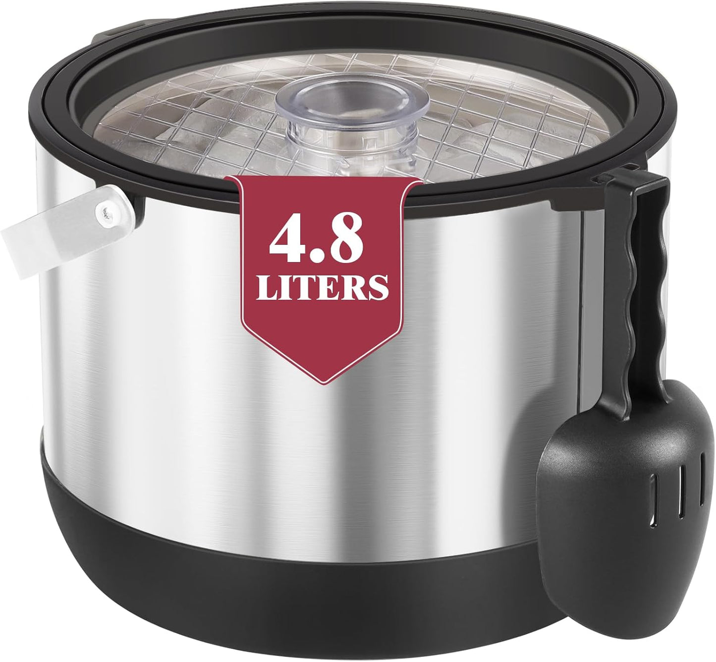 5QT Double-Wall Insulated Ice Bucket for Parties and Events