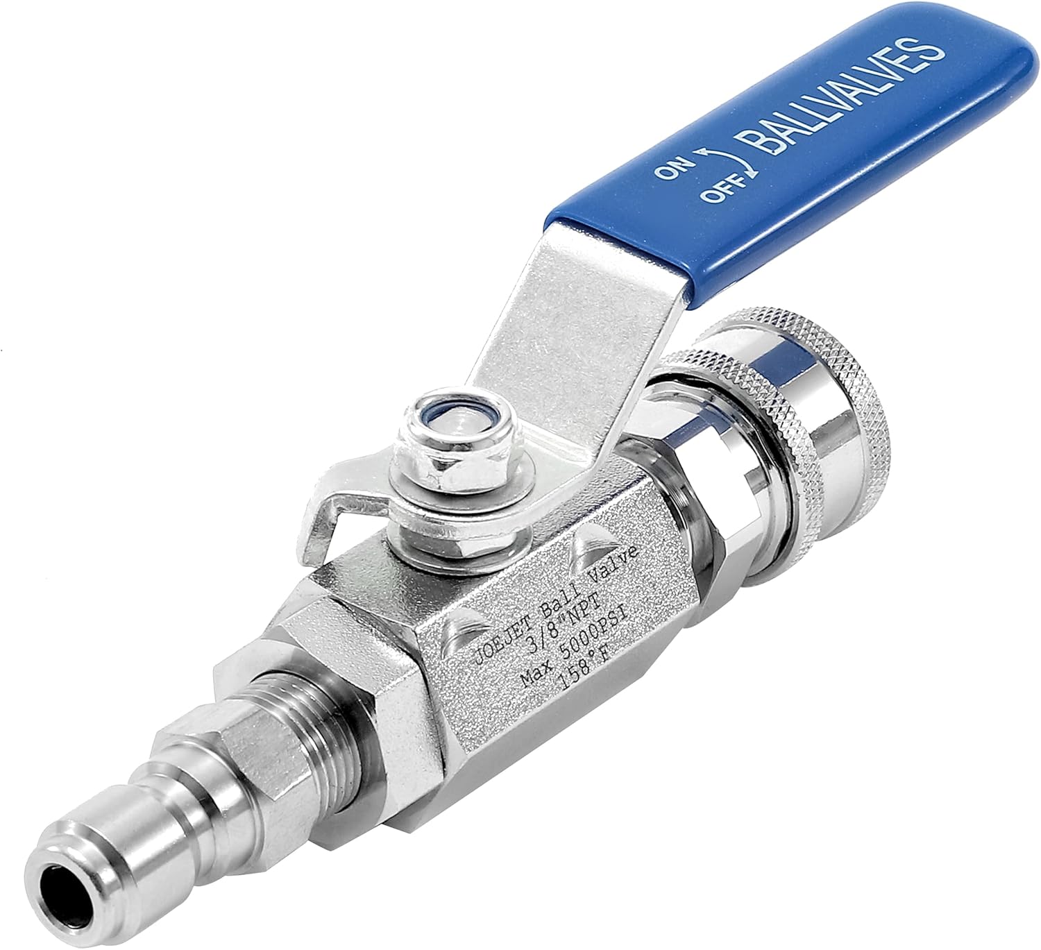 JOEJET High Pressure Washer Ball Valve Kit - 5000 PSI