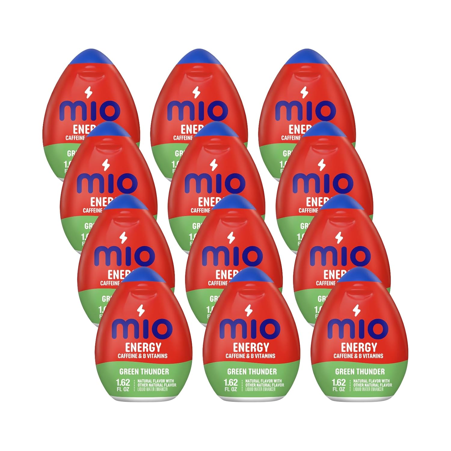 Mio Energy Green Thunder Liquid Water Enhancer for Flavorful Hydration