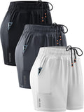 NELEUS Women's Lightweight Running Shorts Workout Athletic Short These