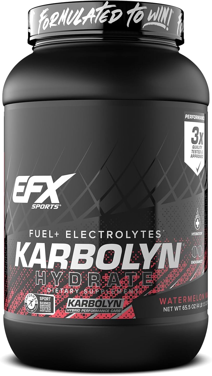 Karbolyn Hydrate Sports Drink Mix for Fuel and Hydration