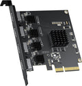 4-IN-1 HDMI PCIe Capture Card - 4K Internal, 4x 1080p60 Streams