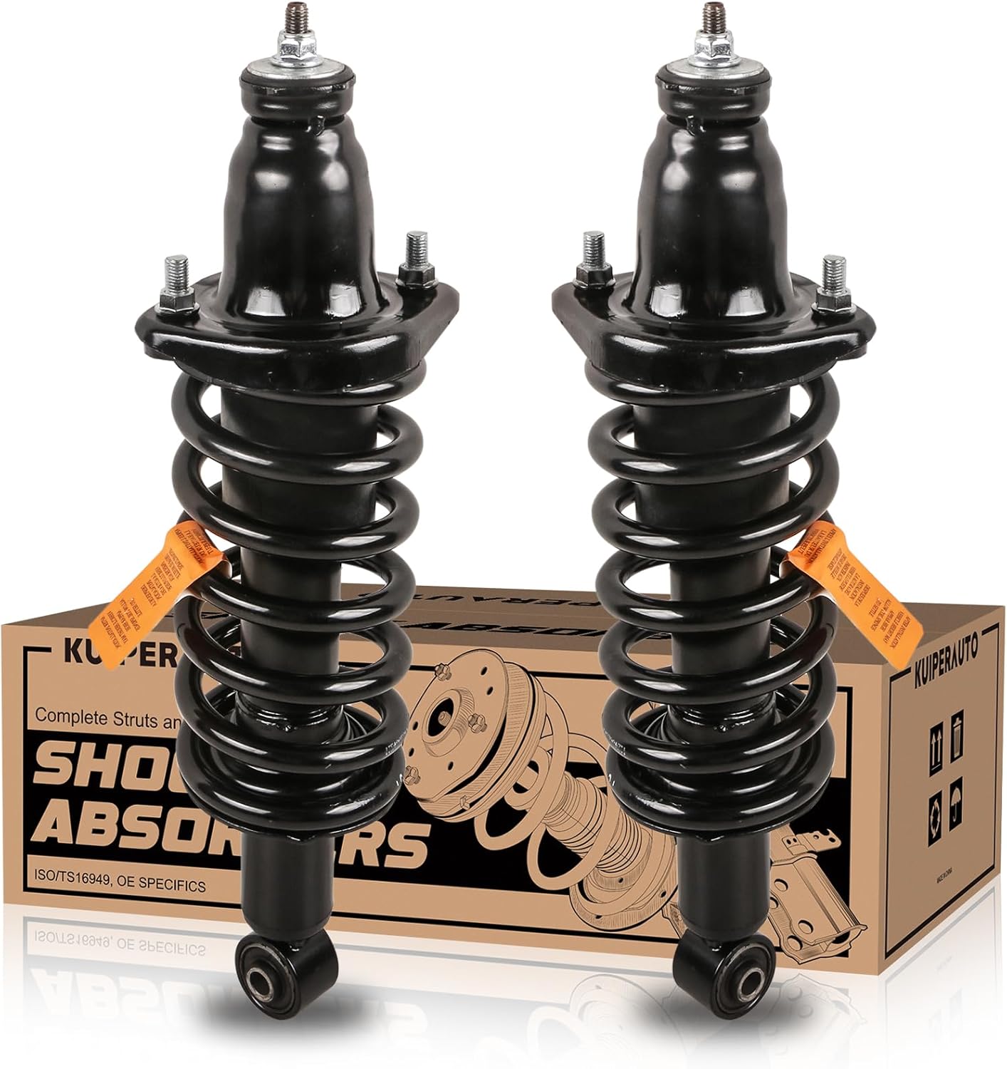 Rear Complete Struts Shocks Assembly for Honda Civic 2001-2005