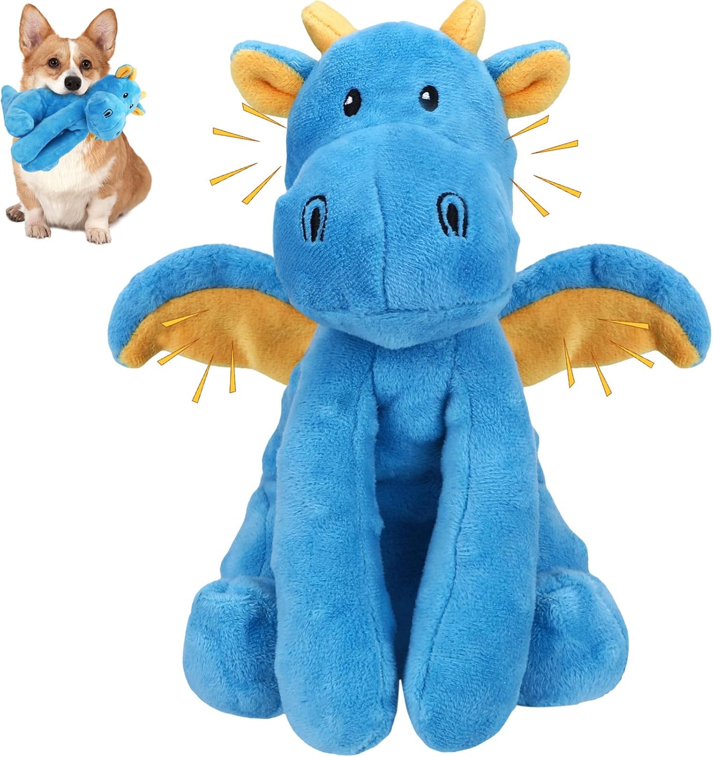 Interactive Plush Toy for Anxious Chewers