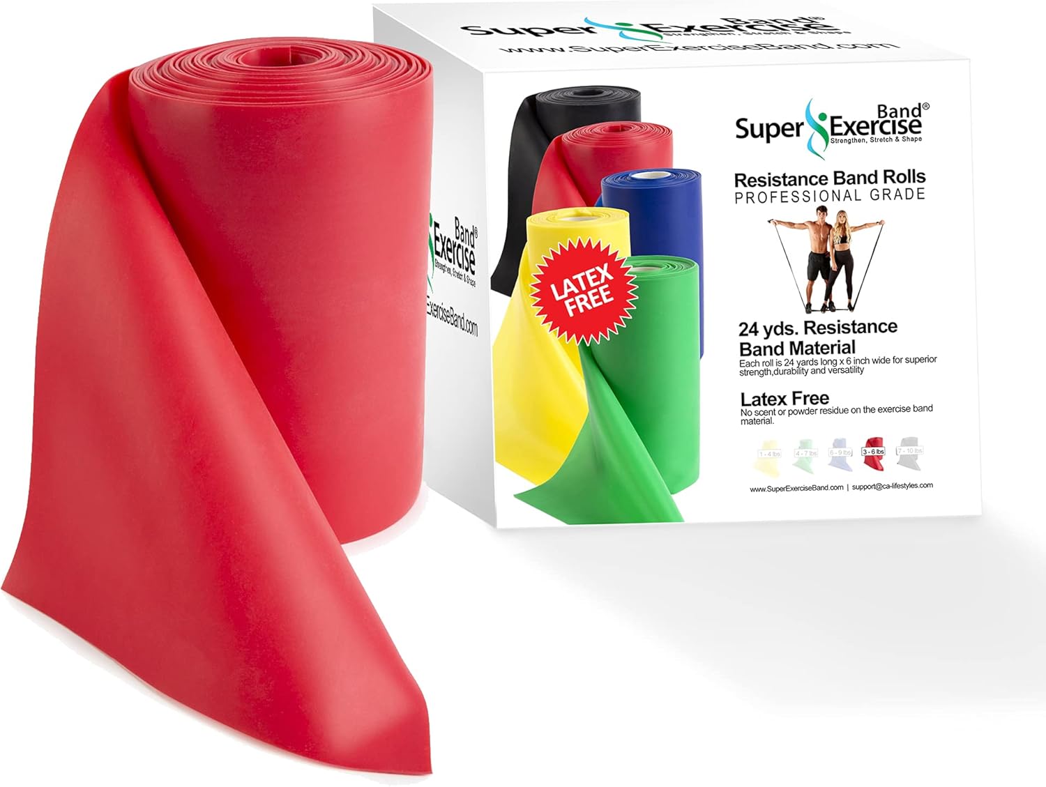 Resistance Band for Working Out - Versatile 10 Strength Options