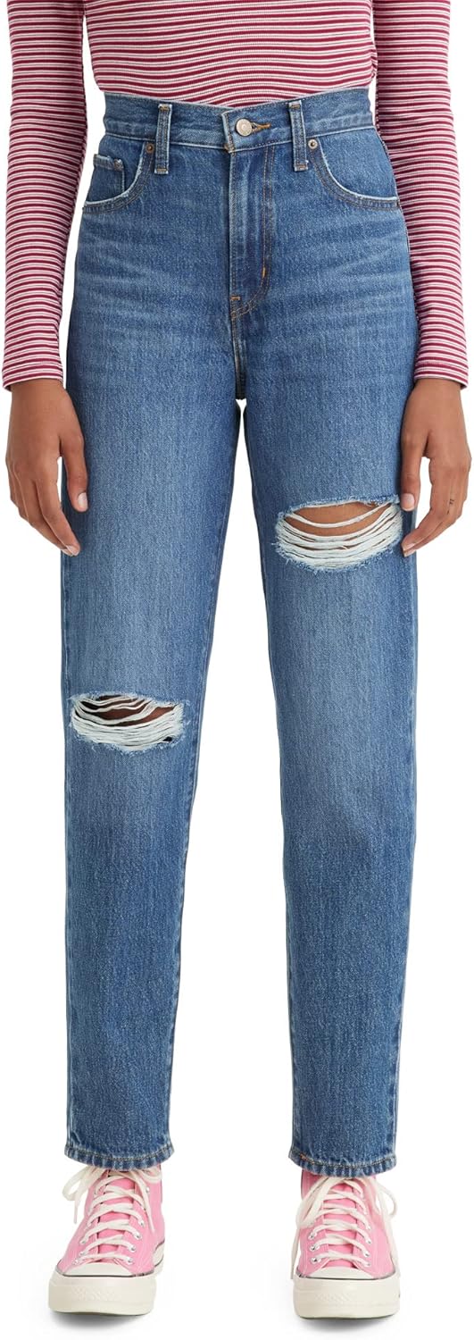 Levi's Womens High Waisted Mom Jeans for Vintage Style Lovers