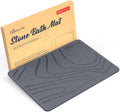 Stone Bath Mat Diatomaceous Earth Shower Mat - Quick Drying Non-Slip