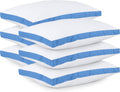 Utopia Bedding King Size Bed Pillows Set of 6 - Cooling Gusseted