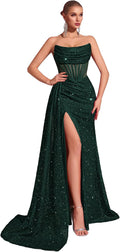 Sequin Tulle Cocktail Gowns for Women - Elegant Evening Dresses