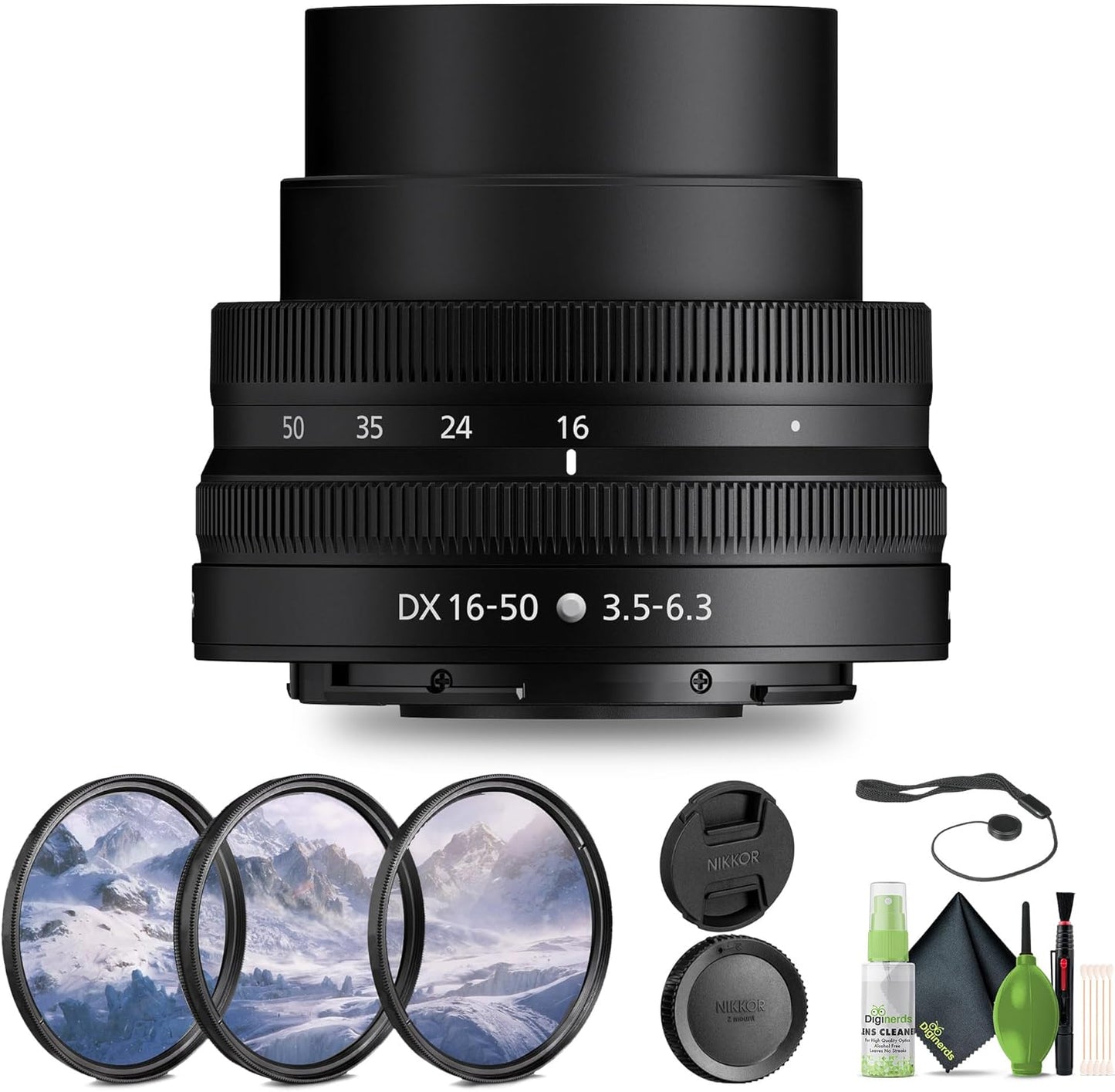 Nikon NIKKOR Z DX 16-50mm f/3.5-6.3 VR Lens Bundle Review