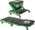 Pro-LifT C-2036DG Black/Green 300 Lbs Mechanic Creeper - Converts