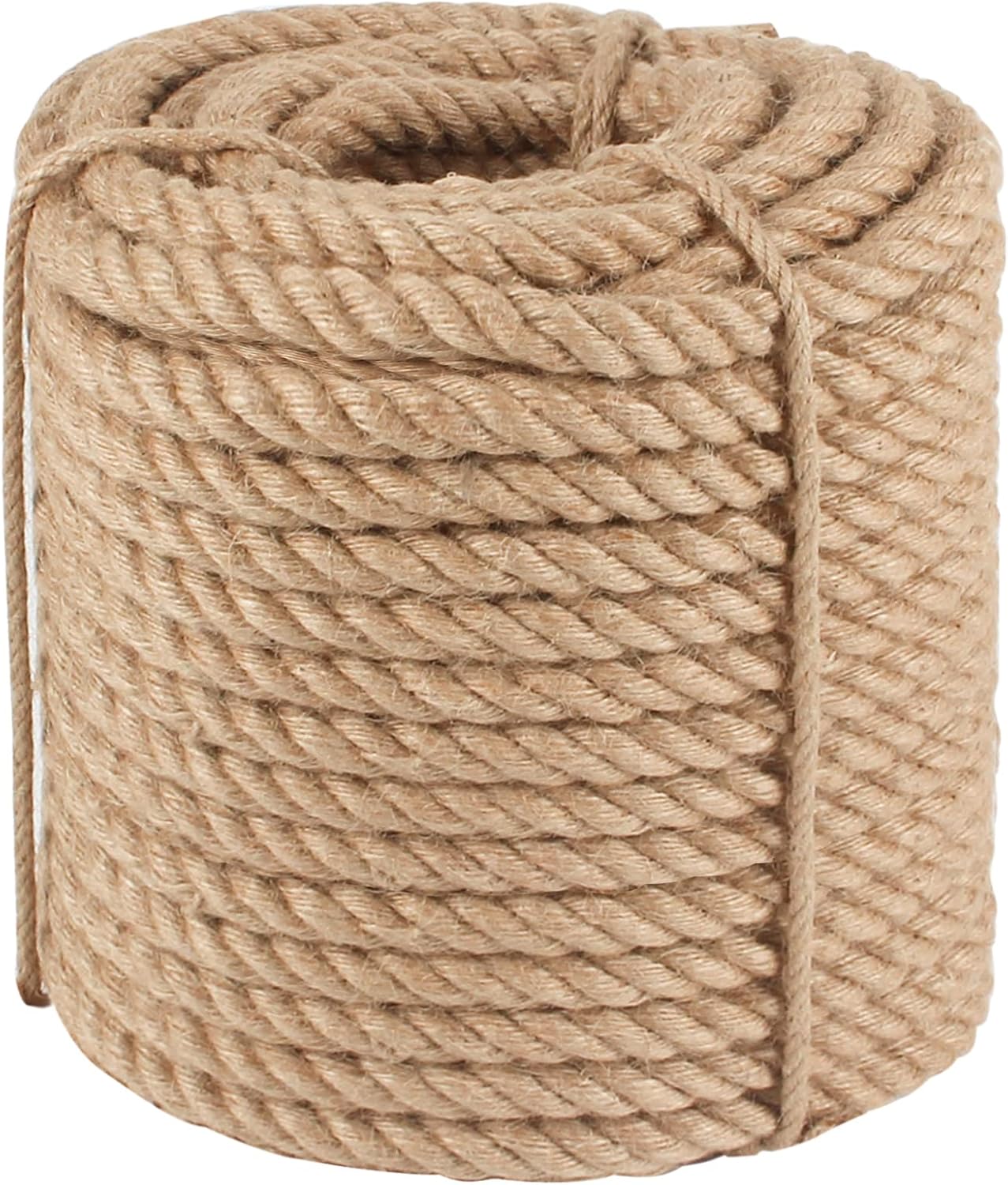 Twisted Manila Rope 5/8 in x 100 ft for Crafts and Landscaping