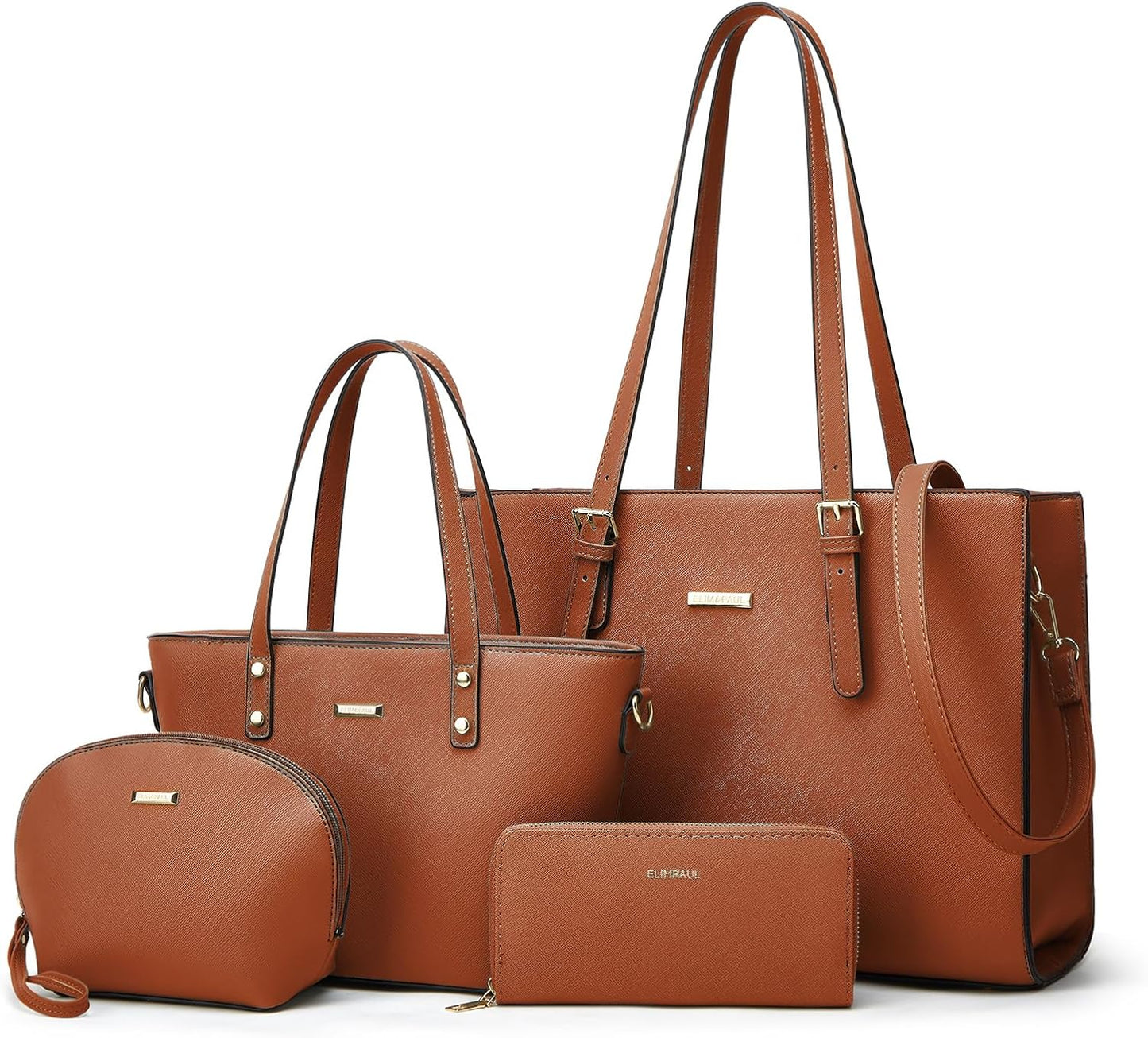 Women Fashion Synthetic Leather Handbags Set for Every Occasion