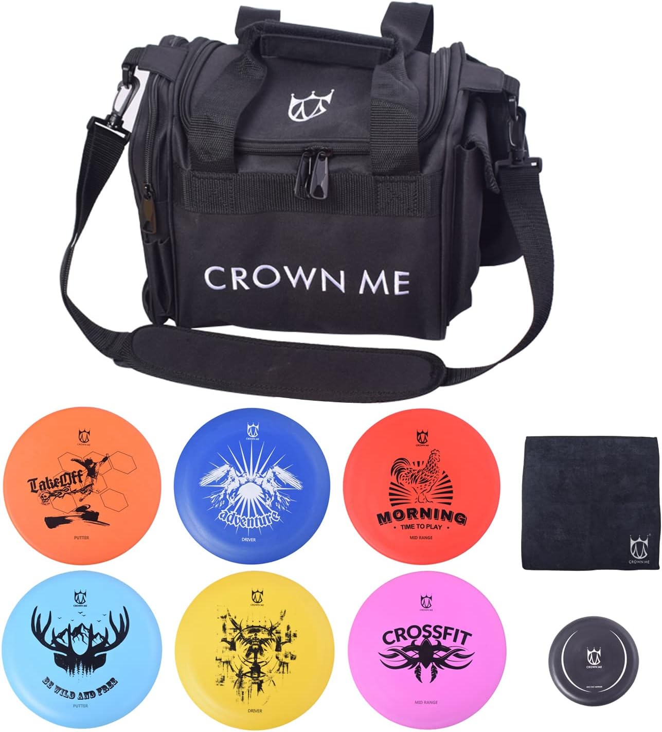 CROWN ME Disc Golf Starter Set - Ace Every Throw!