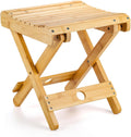 Lawei 12 Bamboo Step Stool - Versatile Spa Shower Seat