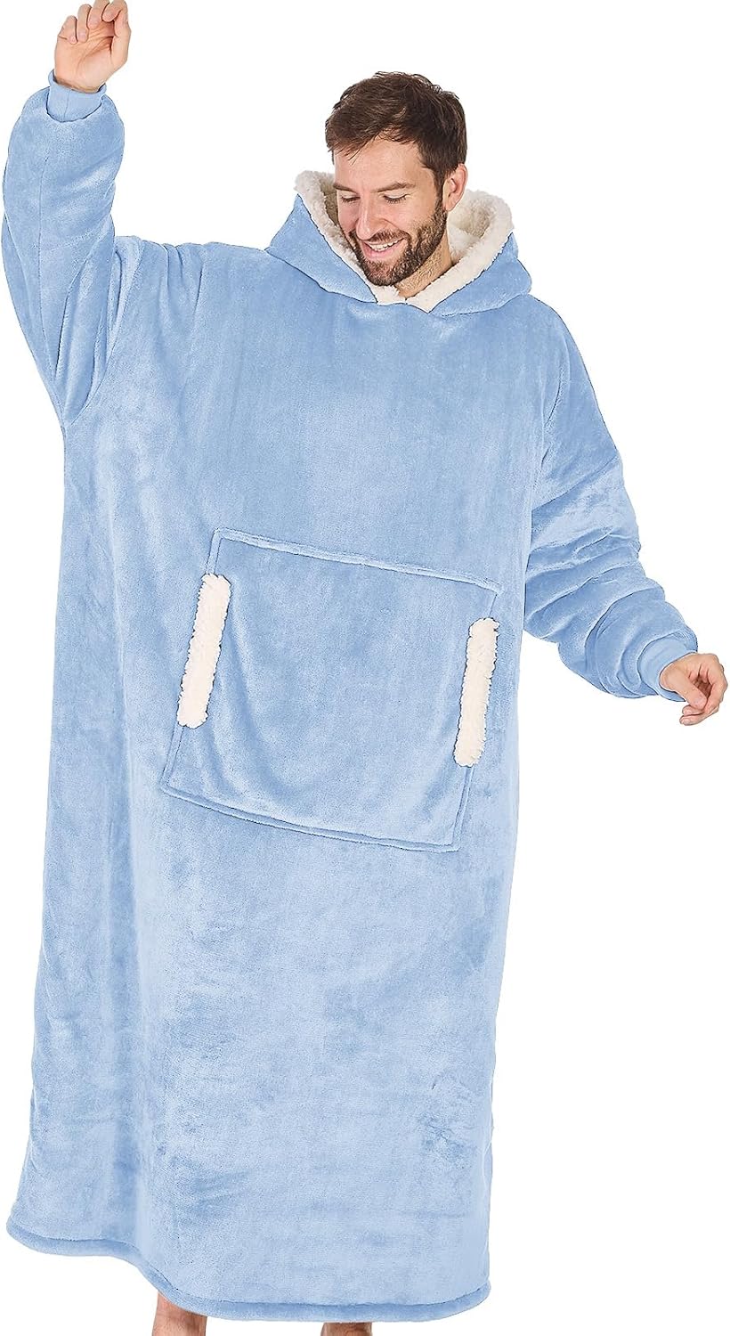 Yescool Wearable Blanket Hoodie - Cozy Oversized Sweatshirt Gift