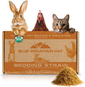 Blue Mountain Hay Organic Bedding Straw (10 lb) - Natural Insulating