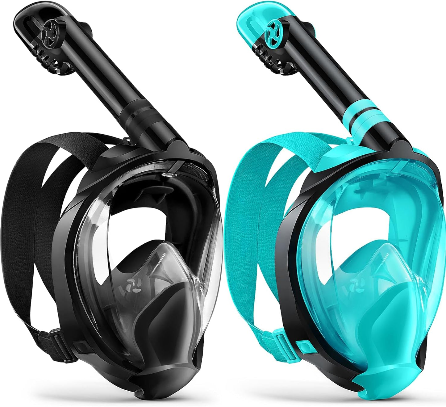Zenoplige Full Face Snorkel Mask for Adults with Camera Mount