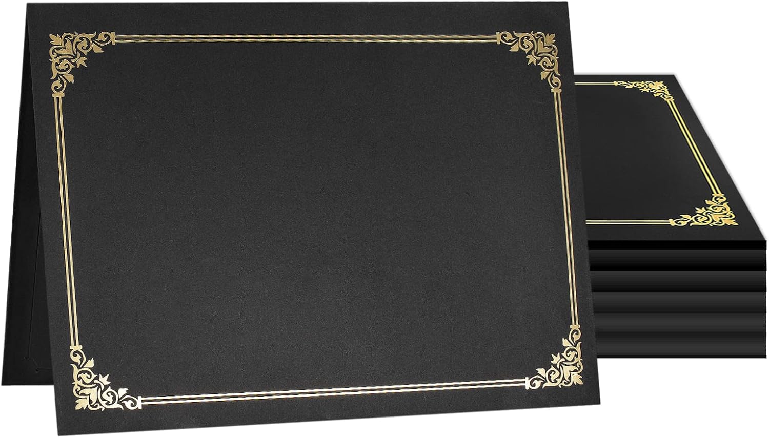 SUNEE Certificate Holders for 8.5x11 Certificates, 50 Packs