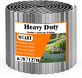 Metal Garden Edging for Landscaping 12in 20ft - Sturdy Corrugated