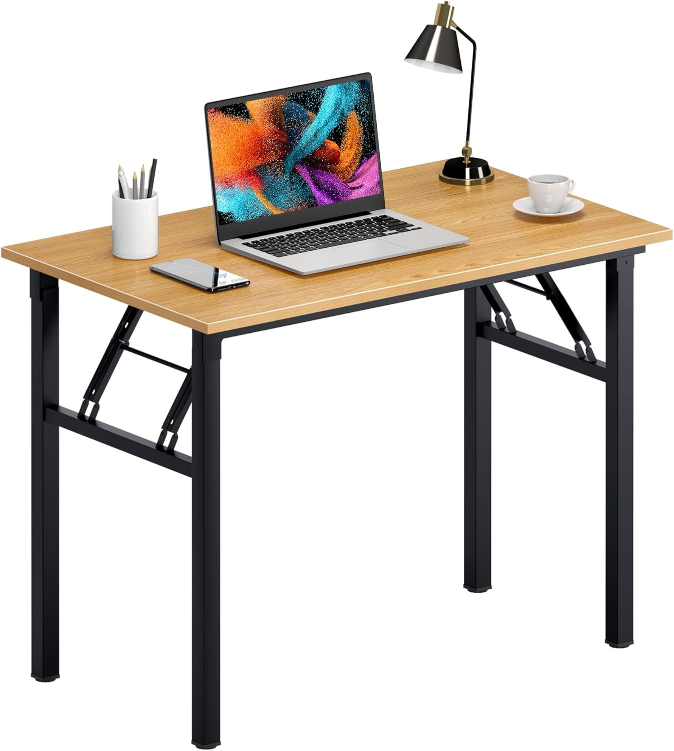 Folding Desk for Home Office - Modern Computer Table Design