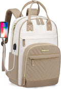 Women Laptop Backpack Work Bag Fits 17 in Laptop - Anti-theft Travel