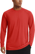 Men's Sun Shirt UPF 50+ Long Sleeve UV Protection Swim Shirt