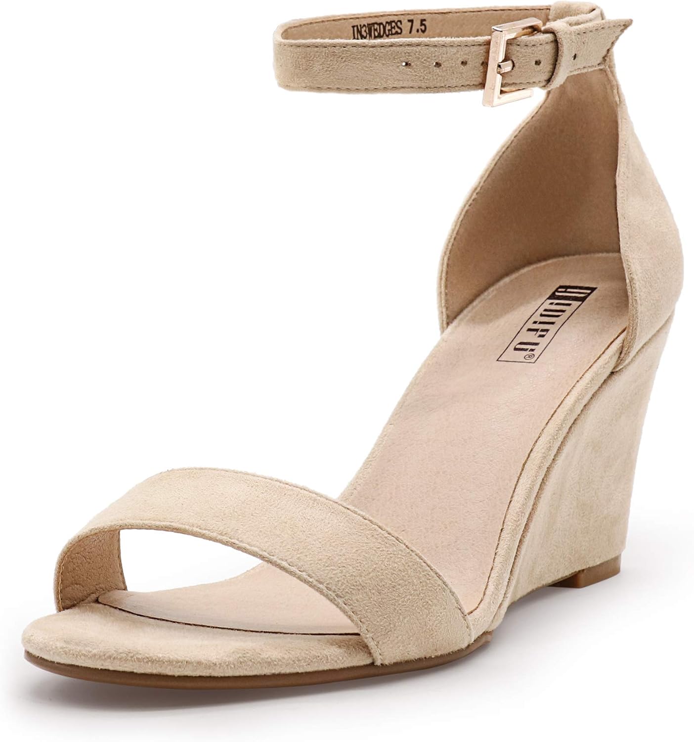 IDIFU Women's Classic Wedge Heels Sandals for Any Occasion